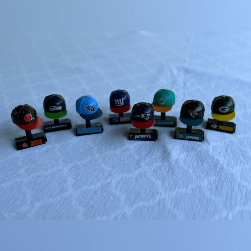 NFL Toy Plastic Football helmets
